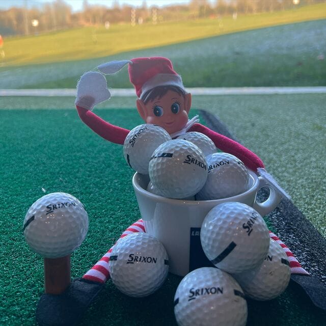 It’s been a BIG day for us down at the Driving Range, first Santa Visits and it seems he has left behind a little Elf😮

He seems very excited by all of these Golf Balls! - Every Single Day until Christmas our Range Elf will be hiding and causing Mayhem on our Driving Range!!!

Our Team is under Strict Instructions to give a gift of 100 balls for Free to anyone who can find our Range Elf and post a picture tagging @wycombeheights and using the Hashtag #ELFONTHERANGE 🤭