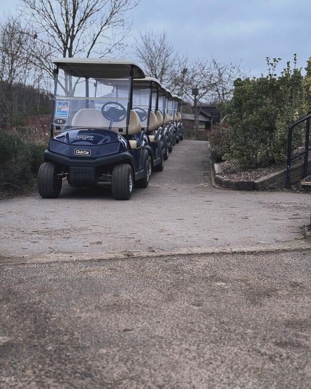 With a bit of luck with the weather and the fantastic work from our greens staff - buggies are allowed out today. First day of the year and 4 weeks ahead of schedule. Give the legs a rest and relax in a buggy for your round with us #buggies