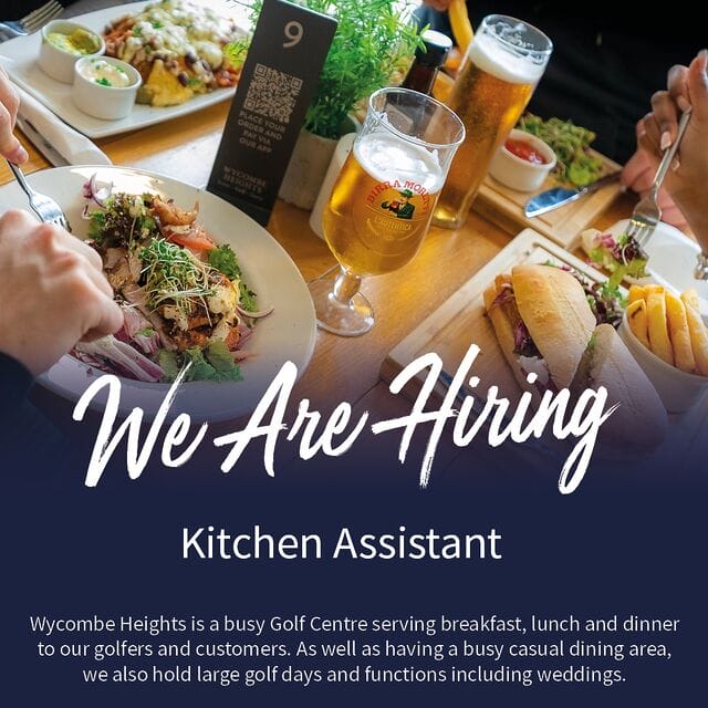 We are looking for a Kitchen Assistant to join our busy Food & Beverage team!   For more information please visit the link below or email us at info@wycombeheightsgc.co.uk  🔗: https://uk.indeed.com/viewjob?jk=e24387c7bf85d208

#highwycombe #wycombe #buckinghamshire #bucks #london #south #england #bbo #countycard #englandgolf #wycombebusiness#chilternbusiness