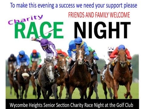 On behalf of our Seniors Section and in support of @headway_uk Wycombe Heights is excited to host another Race Night for Charity on Friday 31st May. 

This event is open to everyone! Members, their guests, visitors, seasoned race goers and newbies alike. Tickets are just £12.50 each, include a one course meal, and all proceeds go directly to Headway, the Brain Injury Association. 

To get your tickets please reach out to Barry directly or contact the Centre at 01494 816686 and we can help connect you with him. 

We look forward to welcoming everyone to this exciting event!

#highwycombe #wycombe #buckinghamshire #bucks #london #south #england #bbo #countycard #englandgolf #wycombebusiness#chilternbusiness