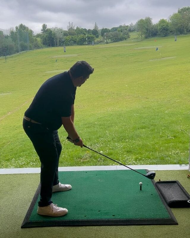 This morning, head pro @duncanpurcell took on June’s Hit It! Challenge on our TrackMan driving range. Swipe right to see his score!! (Duncan is not eligible to win the 4 ball voucher prize!!)#competition #trackman #trackmanrange #poweredbytrackman